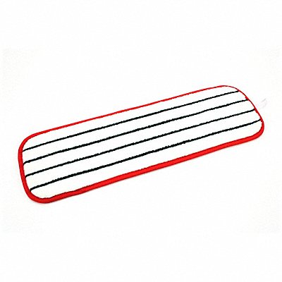 Mop Pad Red Microfiber PK10