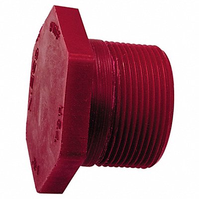 Hex Head Plug 1 in Schedule 80 MNPT