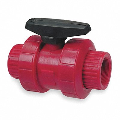 Kynar(R) Ball Valve Inline FNPT 2 in