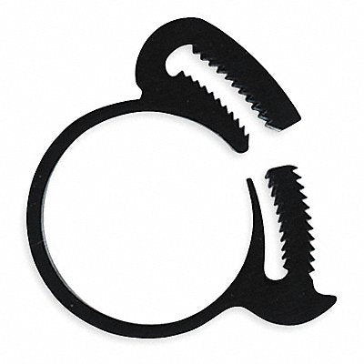 Snap-Mini Clamp Black 0.685 Max ID PK10