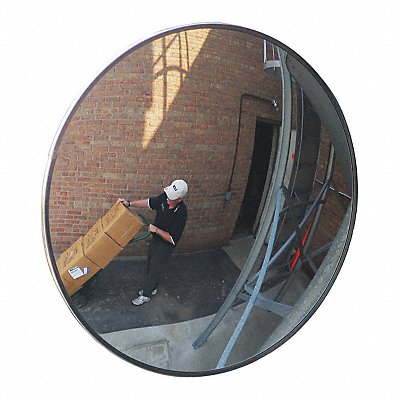 Outdoor Convex Mirror 30 Dia Acrylic