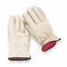 D1598 Leather Gloves White L PR