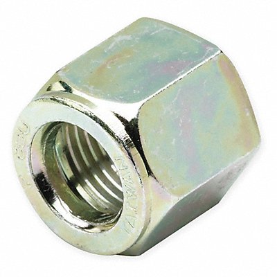 Nut Zinc Pltd Steel Comp 1/2In