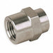 Hex Coupling 316 SS 1/2 Pipe Size FNPT