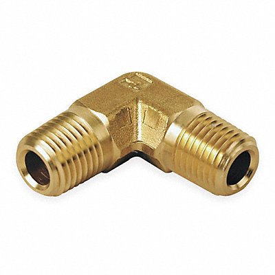 90 Elbow Brass 1/8 in Pipe Size MNPT