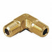 90 Elbow Brass 3/8 in Pipe Size MNPT