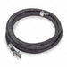 Steam Hose 1 ID x 25 ft L Black