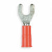 Fork Terminal Std #8 Stud Red PK100