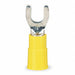 Fork Terminal Std #8 Stud Yellow PK50