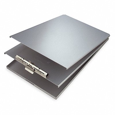 Storage Clipboard Legal Sz Metal Silver