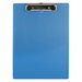 Clipboard Letter Size Plastic Ice Blue