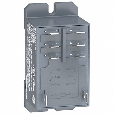 H8135 Enclosed Power Relay 8 Pin 120VAC DPDT