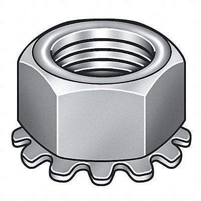 LkNt ETWshr SStl 3/8 -16 0.6563in 25PK