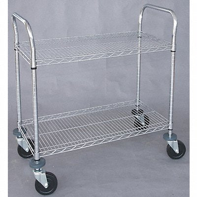 Wire High Cart Heavy Duty 24x48x39 In