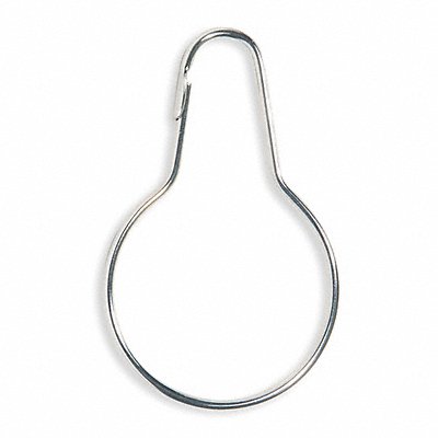 Shower Curtain Hooks 1 1/2 in W PK13