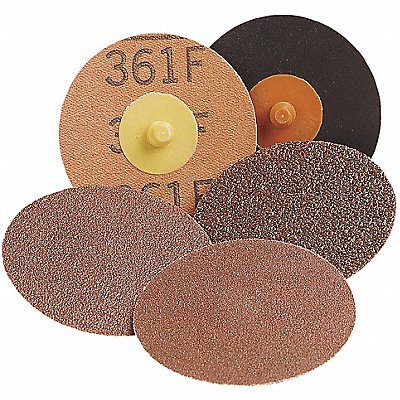 J0694 Quick-Change Sand Disc 3 in Dia TR PK50