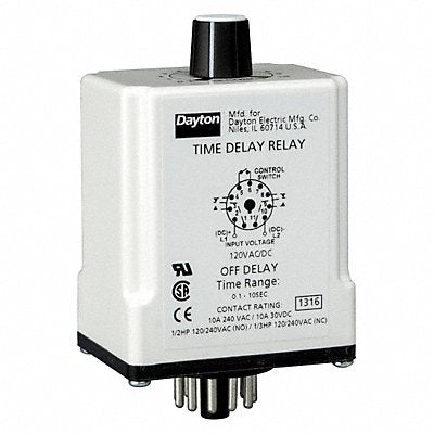 H7825 SinFunTimeDelayRelay 120VAC/DC 11Pins