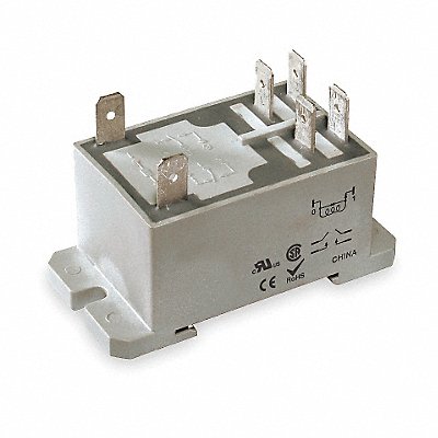 H8139 Enclosed Power Relay 6 Pin 24VAC DPST-NO