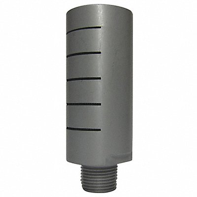 Silencer Muffler 3/8 in NPT 1 in Hex