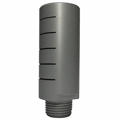 Silencer Muffler 1/2 in NPT 1 In Hex