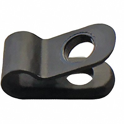 Cable Clamp Nylon 1/16 In Blk PK25