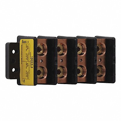 Power Distr Block Al/Cu 600V AC/DC