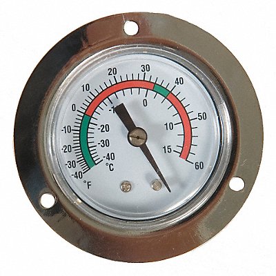 Analog Panel Mt Thermometer -40 to 60F