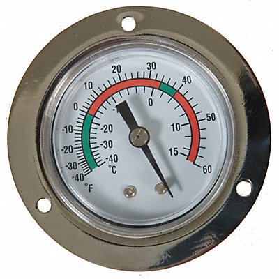 Analog Panel Mt Thermometer -40 to 60F