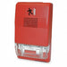 Chime Strobe Red H 27/32 x L 4 1/2 In