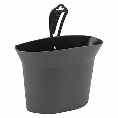 Hang Strap Wastebasket Black