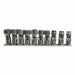 Socket Set 3/8 10 pcs 10-19 mm 6 Point