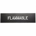 Safety Stencil Flammable PVC Plastic