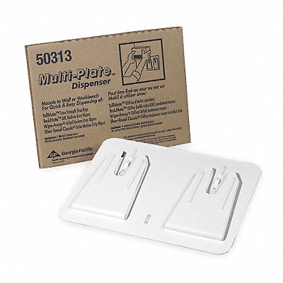 Dry Wipe Disp Manual White 50313