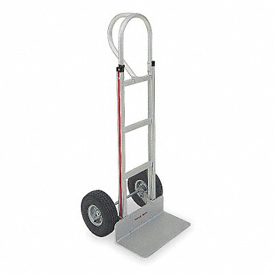 Hand Truck 500 lb 52 x21 x20-1/2 Silver