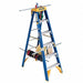 Stepladder Fiberglass 12 ft H 375 lb Cap