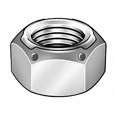 Locknut M12-1.75 Znc CrbStl 17mm 25PK