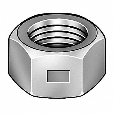 Locknut 1 -8 Znc Stl 1 1/2x7/8in 10PK