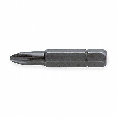 Insert Bit SAE 1/4 Hex #1 1 S2 Steel