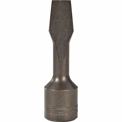 Socket Bit Steel 1/2 in Slotted