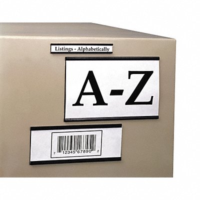 Lbl Holder 1 X3 Magnetic C Channel PK25