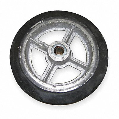 Wheel 6 x1 1/2 Mold On Rubber