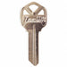 Key Blank Brass Type KW1 PK10