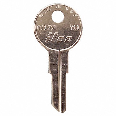 Key Blank Brass Type Y11 5 Pin PK10