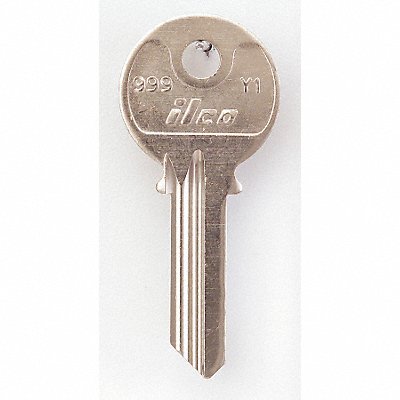 Key Blank Brass Type Y1 5 Pin PK10