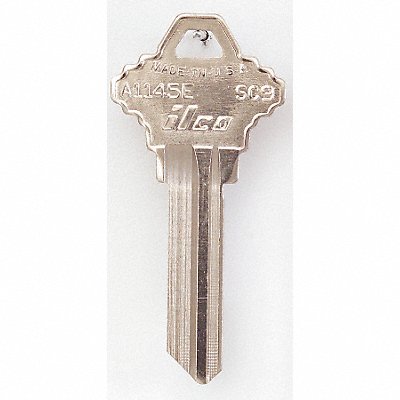 Key Blank Brass Type SC9 6 Pin PK10