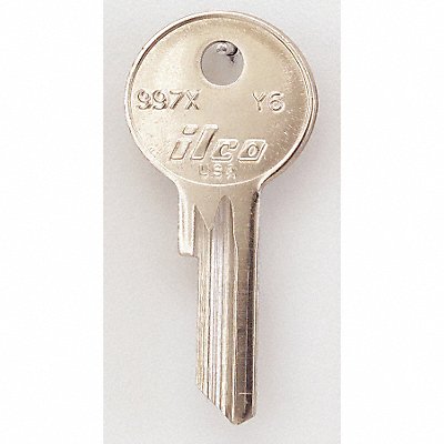 Key Blank Brass Type Y6 4 Pin PK10