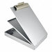 Storage Clipboard Letter Sz Metal Silver