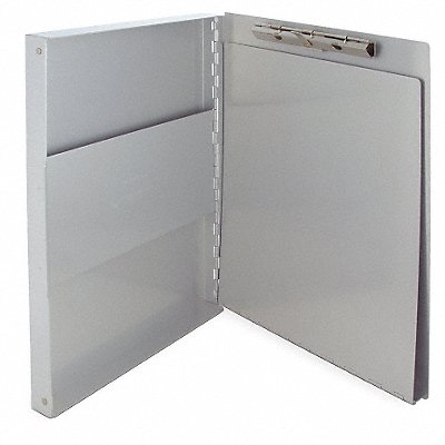 Storage Clipboard Letter Sz Metal Silver