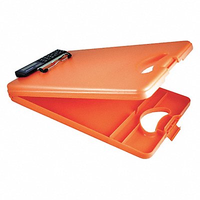 Storage Clipboard Letter Sz Plastic Orng