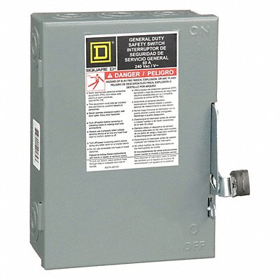 Safety Switch 240VAC 3PST 60 Amps AC